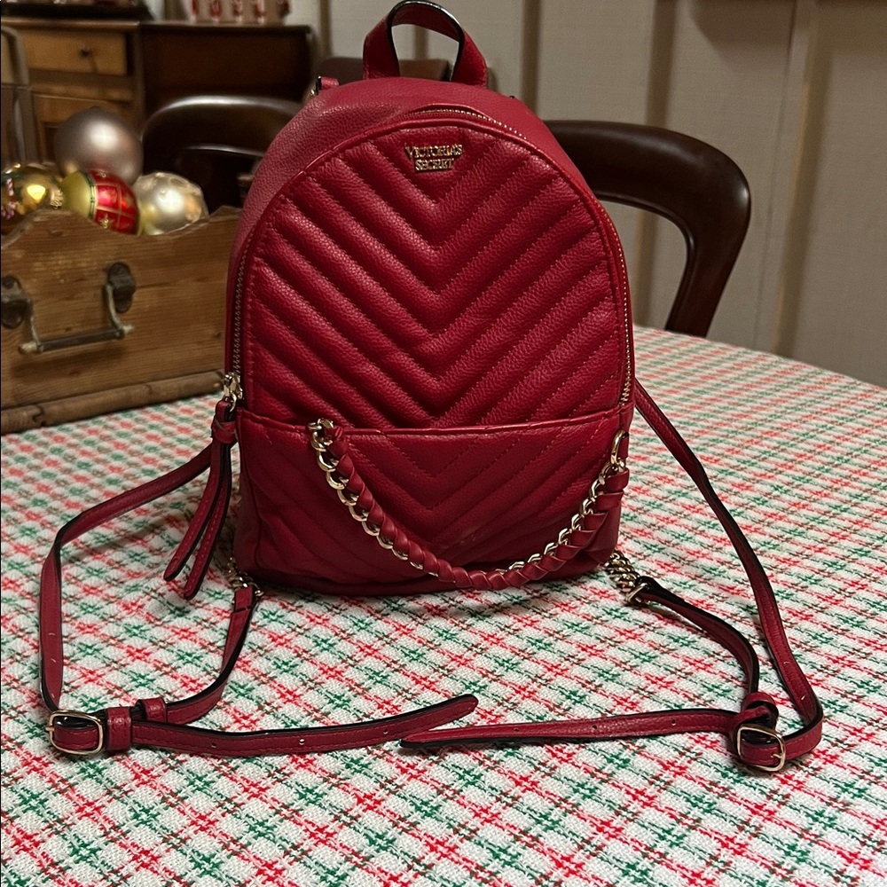 Victoria's Secret Leather Mini Backpack